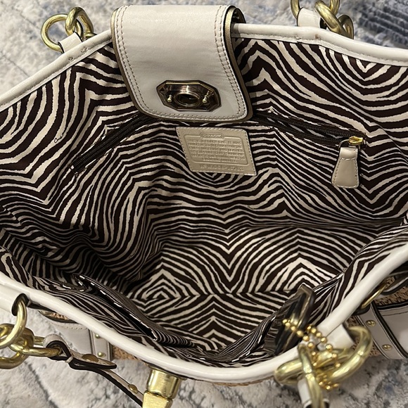 Coach Natalie Hampton shoulder/tote bag 16763 - Picture 6 of 9